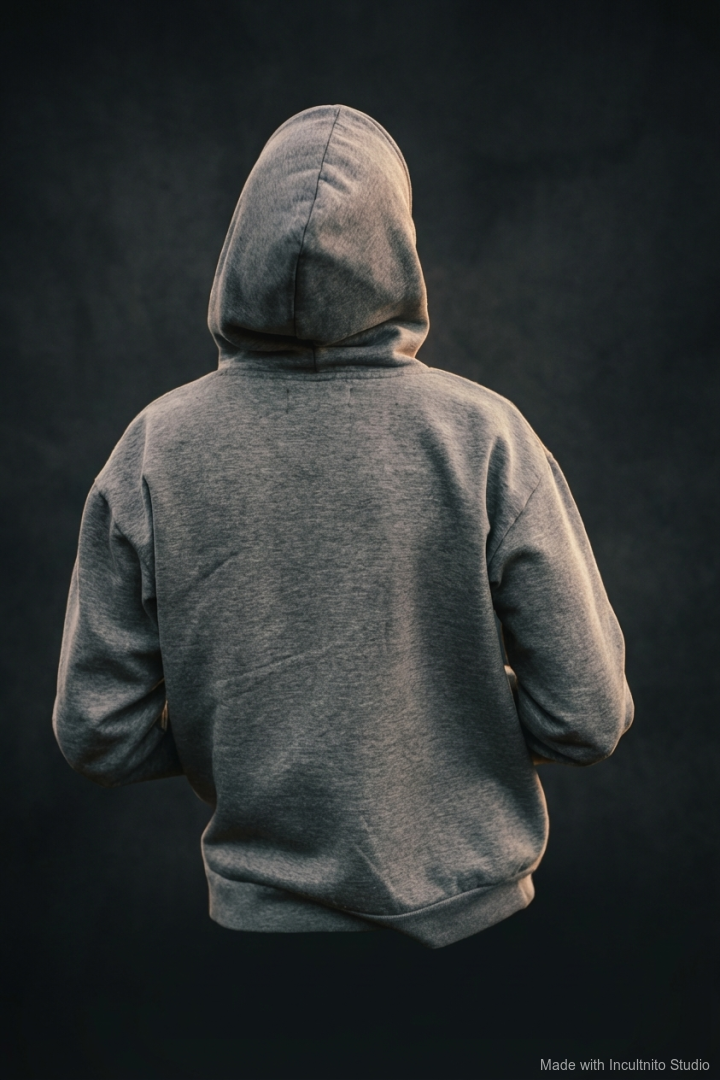 AI-generated Hoodie editorial mockup